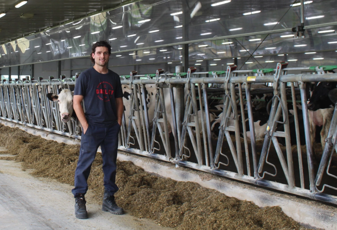 Olivier Vouligny de Ferme Régny et fils