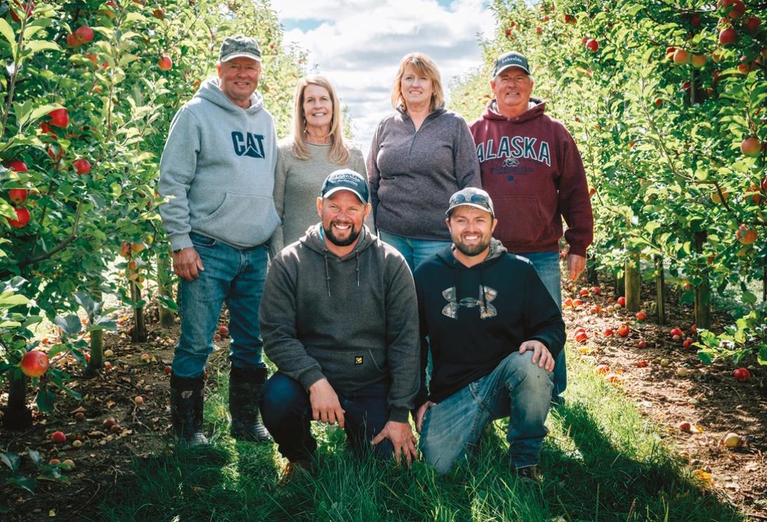 Famille du Birnam Orchards