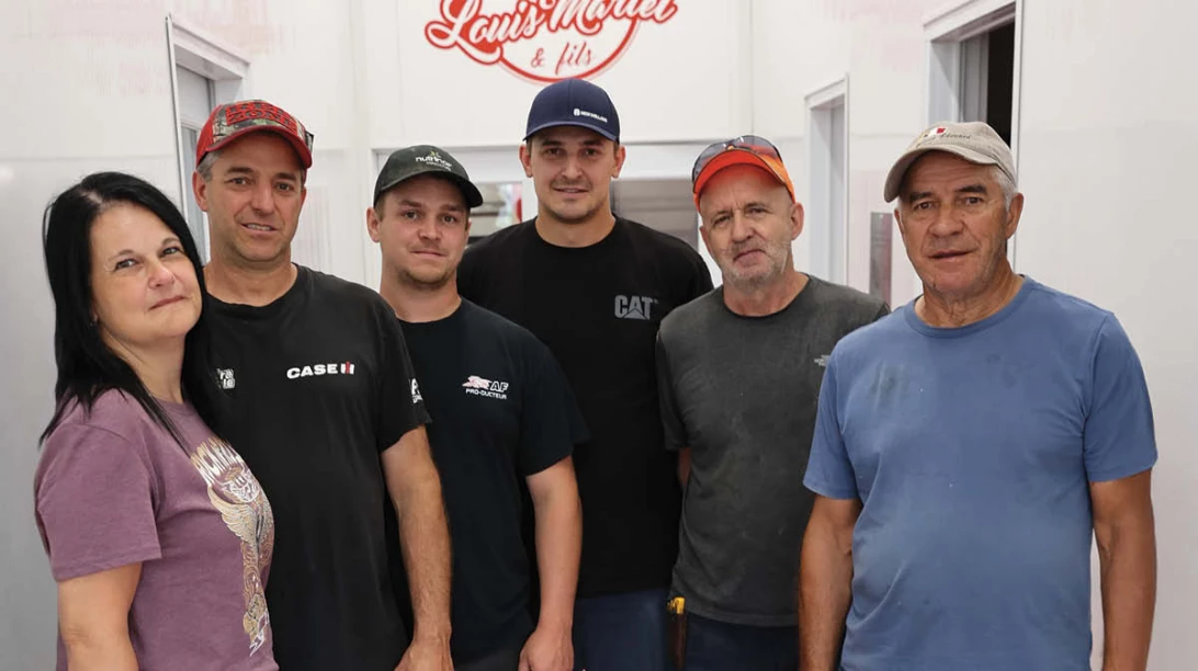 L'équipe de la Ferme Louis Martel