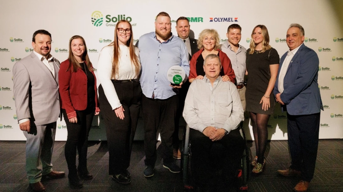 Gagnants du Prix relève Sollio : Ferme Laitue St-Jacques