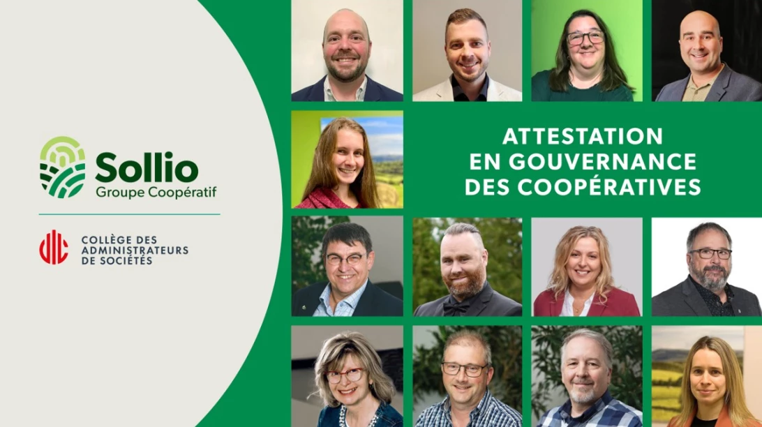 Personnes ayant obtenu leur attestation en gouvernance des coopératives