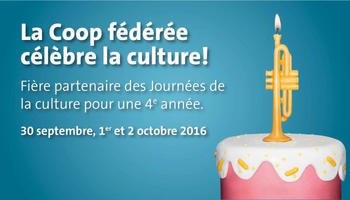 Image d'annonce pour la journée de la culture.