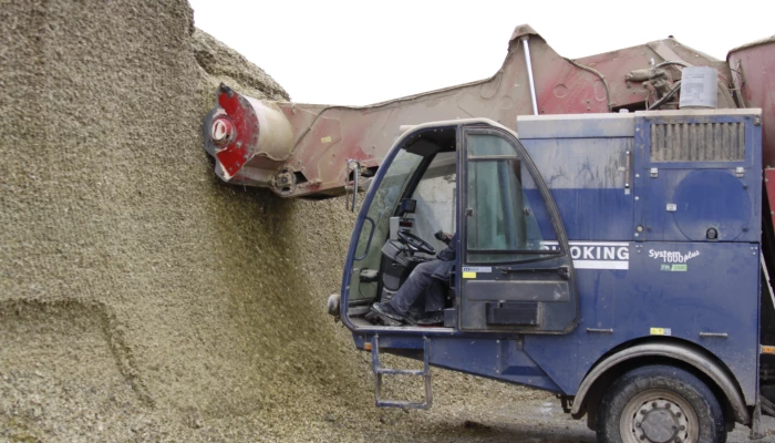 bunker silage silo-couloir ensilage