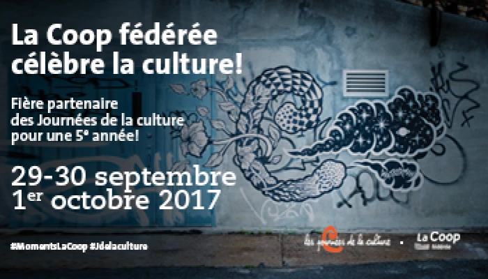 Annonce pour les Journées de la culture.
