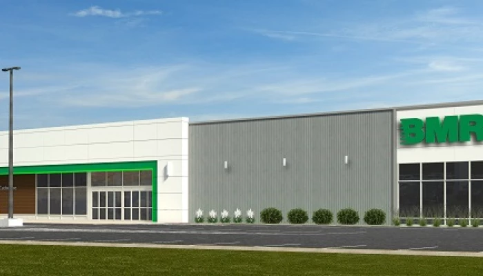 Image du design imaginé pour les rénovations du magasin BMR Matco Sainte-Catherine. 