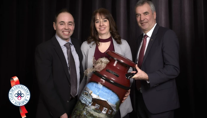 Régis Lepage, Marie-Josée Turcotte et M. René Moreau.