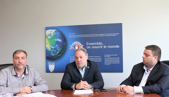 Christian Rivard, Louis Banville et Marco Dufresne.