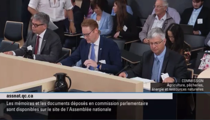 Gaétan Desroches, Sébastien Léveillé et Alexandre Mailloux.