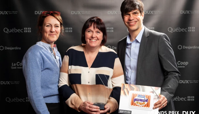 Marie-Claire Pelletier, Nathalie Trudel et David Poirier.