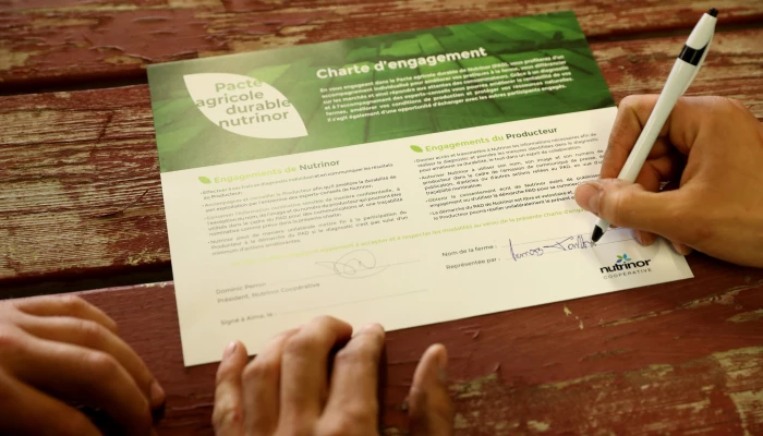 Signature du Pacte de Nutrinor