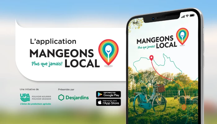 Application Mangeons local plus que jamais.