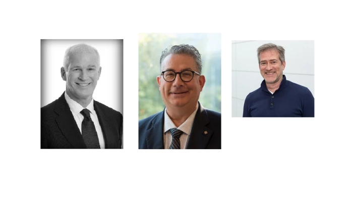 Richard Davies, Roger Massicotte et Maurice Doyon, M.