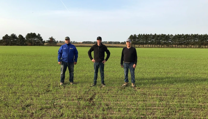 Laurent, Carl et Gaétan