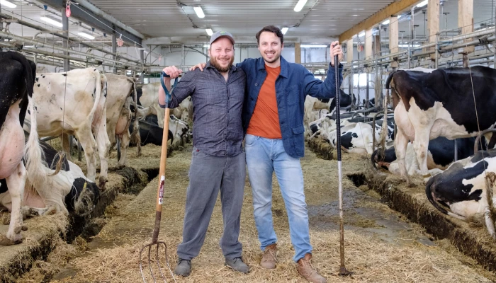 Photo de Frédéric et Samuel Larochelle