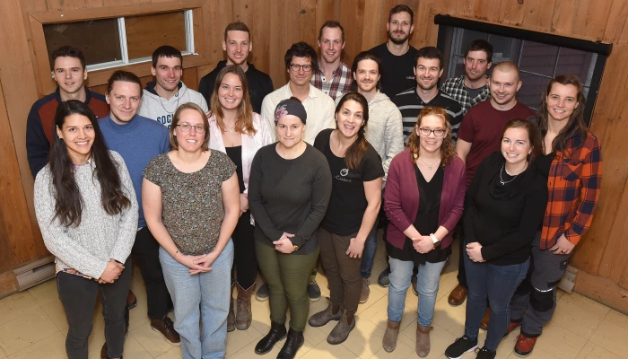 Les gagnants du Tremplin pour la jeunesse agricole.