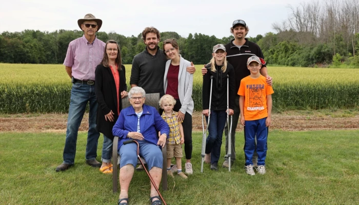Membres de la Ferme Hakkesteegt.