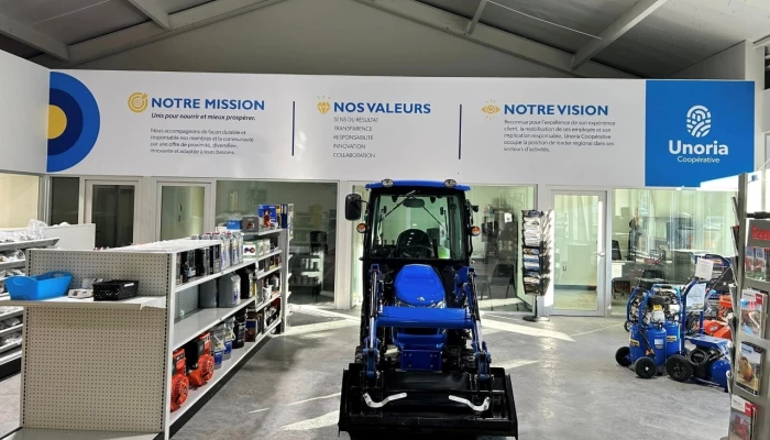 Centre de machineries New Holland à Amqui