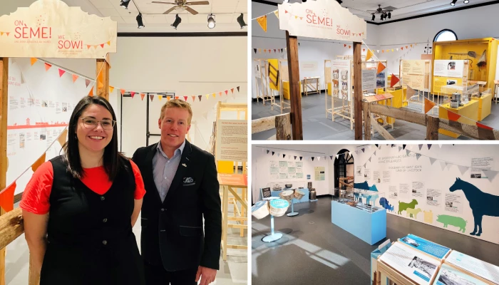 Mosaïque de l'exposition de Nutrinor