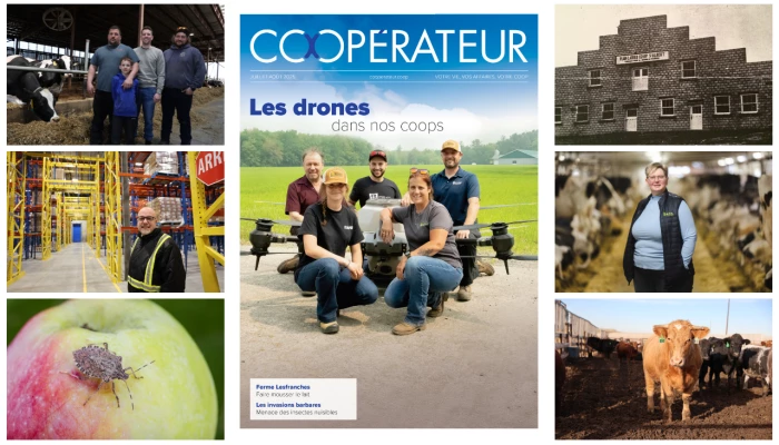 Montage du magazine de juillet-août 2025