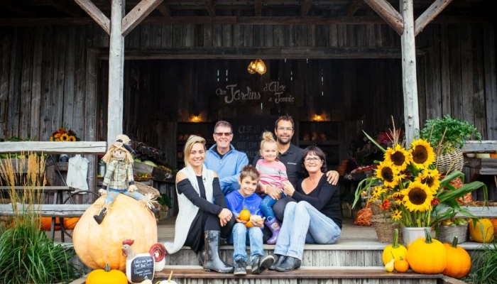 Famille des Jardins d'Alex et Jennie