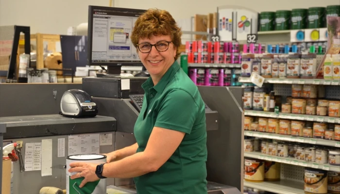 Lucie Boies dans son BMR