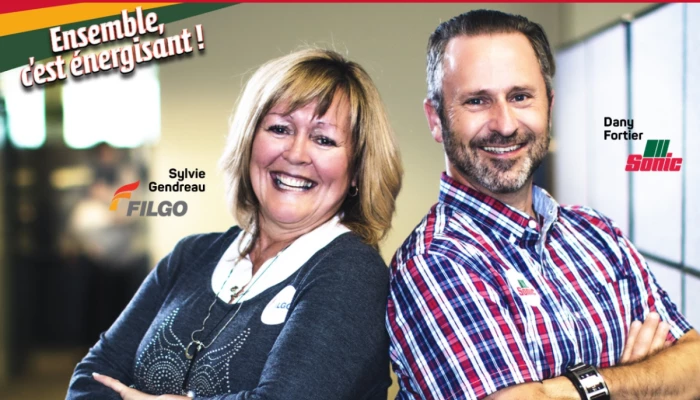 Sylvie Gendreau et Dany Fortier de Filgo-Sonic