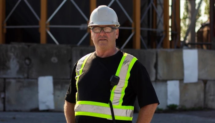 Sylvain Dubé, chef d’équipe au Centre de grains Saint-Hugues