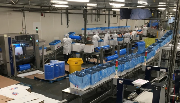 Usine d'emballage Olymel, à Saint-Hyacinthe