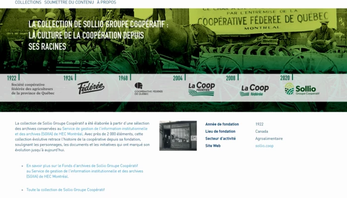 Capture d'écran HEC Montréal