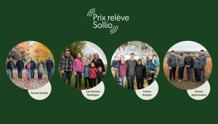 Finalistes du Prix relève Sollio 2023