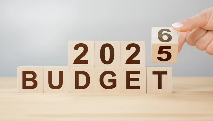 Bloc montrant un budget 2025-2026