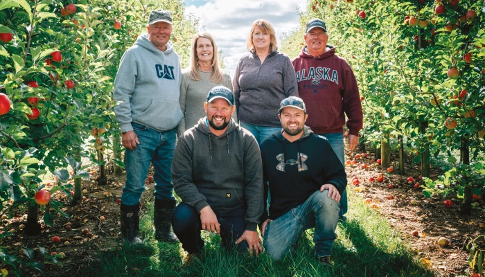 Famille du Birnam Orchards