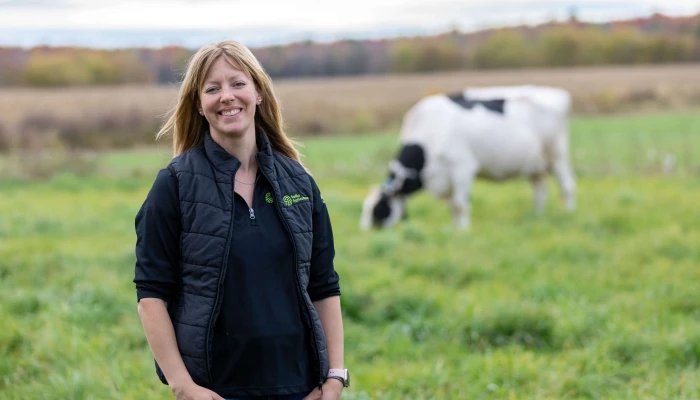 Marie-Pier G. Vincent, de la Ferme Silvercrest, finaliste du Prix relève Sollio de l'édition 2025-2026