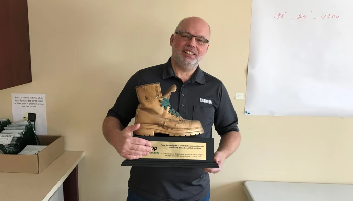 Serge Gervais, gérant du magasin BMR Express de Sainte-Martine et du magasin Agrizone de Saint-Polycarpe.
