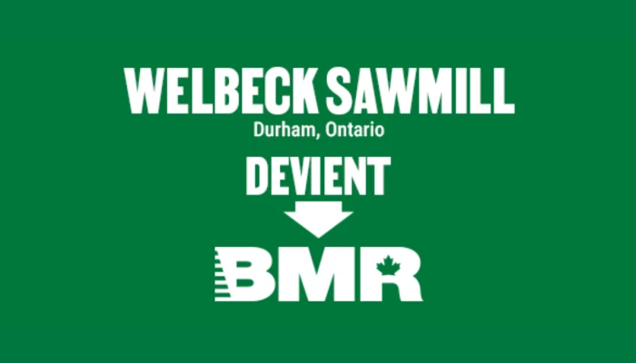 Visuel de Welbeck Sawmill qui devient BMR