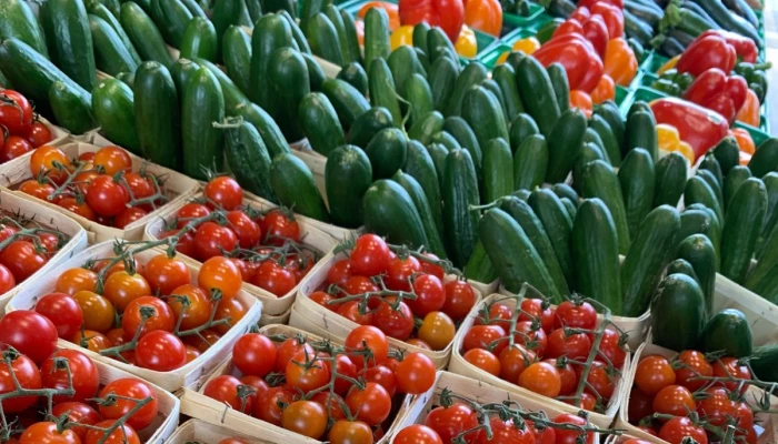 Légumes au marché