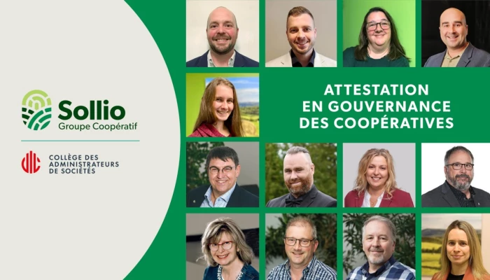 Personnes ayant obtenu leur attestation en gouvernance des coopératives