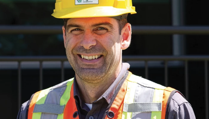 Sébastien Roy, conseiller SST chez Agiska Coopérative