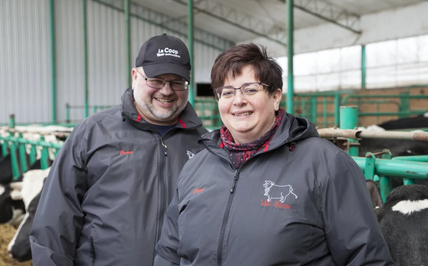 Jean Bissonnette et Élyse Gendron