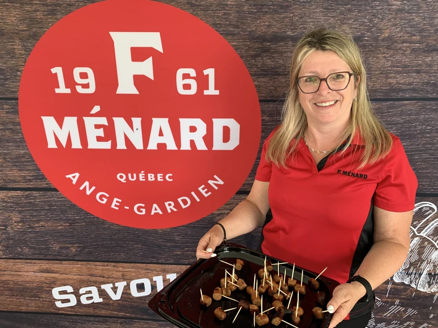 Martine Bergeron, adjointe administrative chez F.Ménard