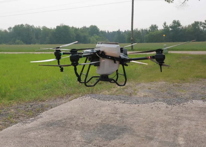 Drone d'épandage DJI Agras T40