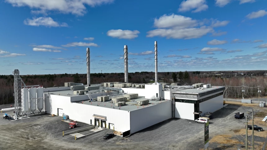 L'usine d'Entosystem à Drummondville 
