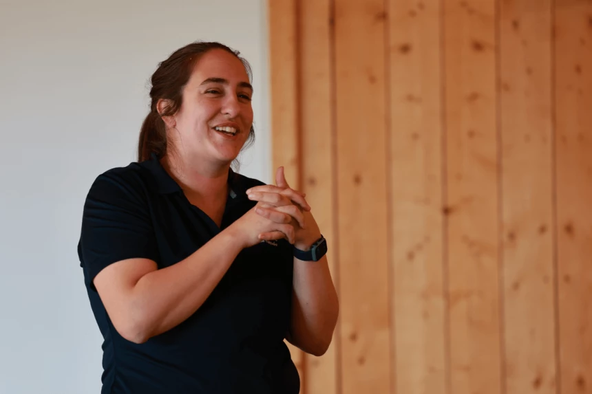 Laura Genest, de la Ferme Genest