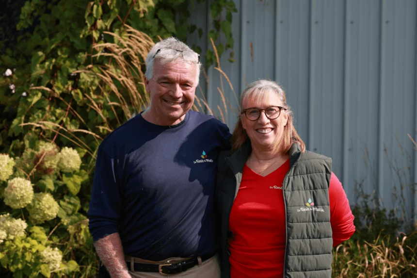 Denis Beaudoin et Lucie Marcoux, de La Rosée du Matin
