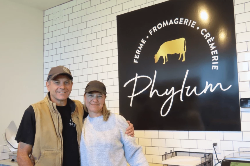 Patrick Soucy et Annie Claessens, de la Ferme Phylum