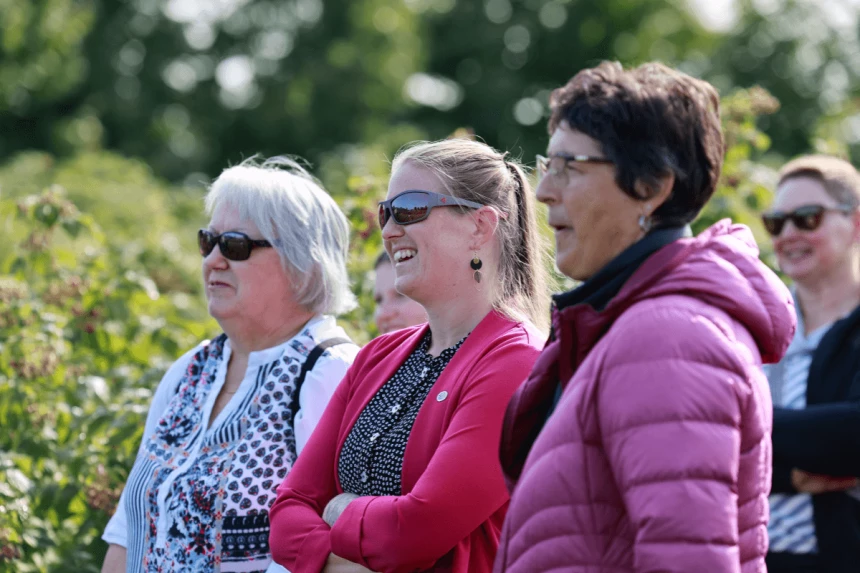 Participantes de la Journée Femmes et coopération d'Avantis Coopérative