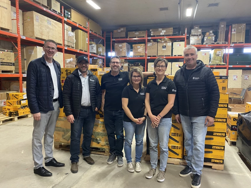 Visite au Centre de rénovation Camille Dumais, d'Unoria Coopérative