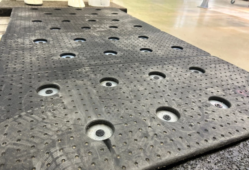 Tapis pulvérisateur pour sabots de Vink