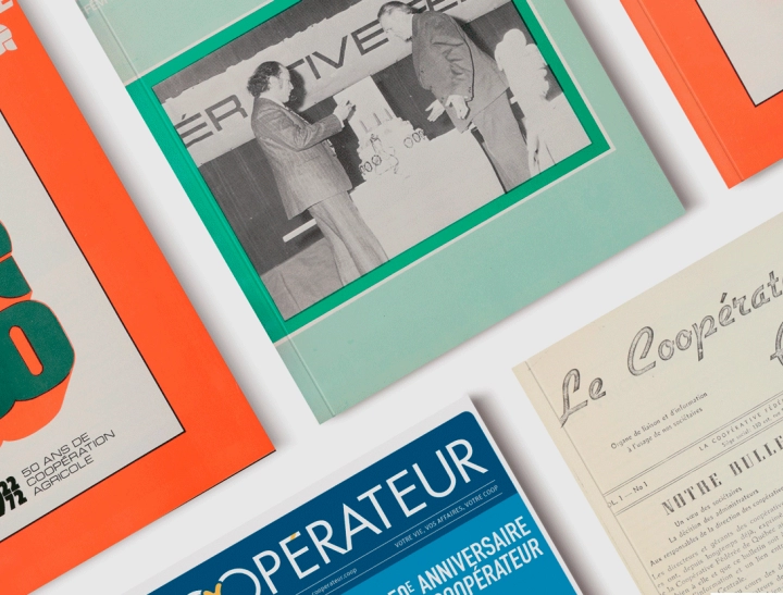 Couvertures de magazines du Coopérateur