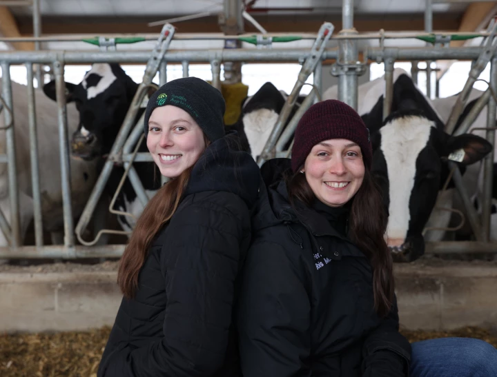 Patricia et Kathy de la Ferme Bois Mou